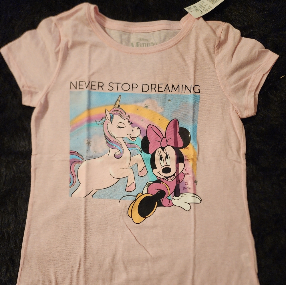 Disney Minnie Mouse Petal Pink T-shirt.